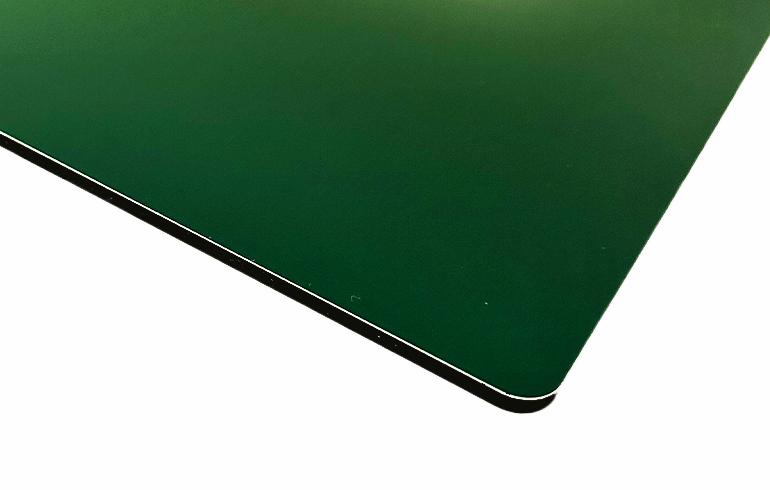 ALUPANEL®, Alu-sandwichplate, Grønn, Blank/Matt, 1500mm x 3050mm x 3,0 mm